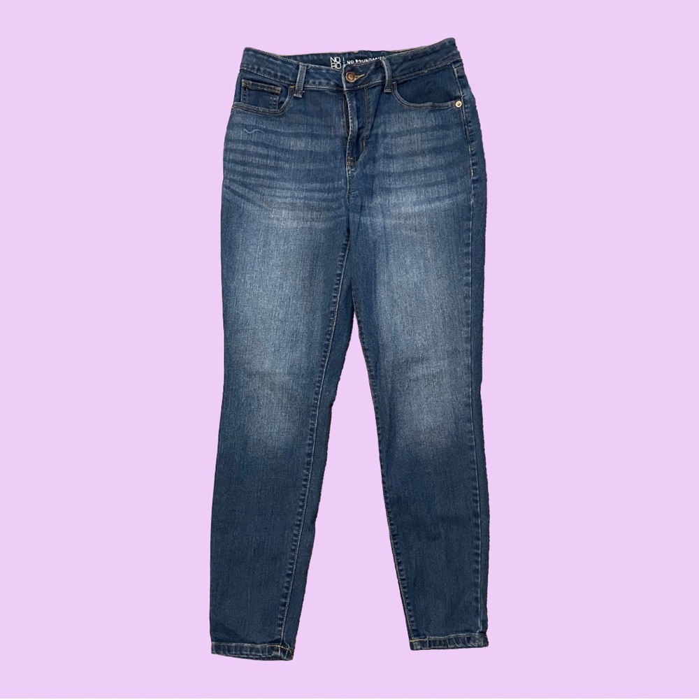 No Boundaries Dark Blue Skinny Jeans